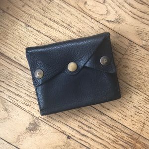 Genuine leather wallet - Handmade!